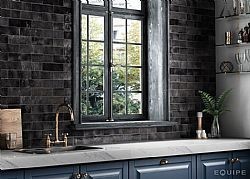 ARTISAN GRAPHITE 6.5X20cm - ΜΑΥΡΑ ΓΥΑΛΙΣΤΕΡΑ ΤΟΥΒΛΑΚΙΑ ΜΠΑΝΙΟΥ