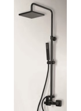 EURORAMA QUADRA 144065-400 - ΣΤΗΛΗ ΝΤΟΥΣ 2 ΕΞΟΔΩΝ  ΜΑΥΡΟ ΜΑΤ