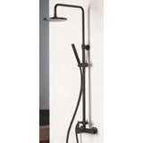 LA TORRE TECH 12065-400 - ΣΤΗΛΗ ΝΤΟΥΣ 2 ΕΞΟΔΩΝ  ΜΑΥΡΟ ΜΑΤ