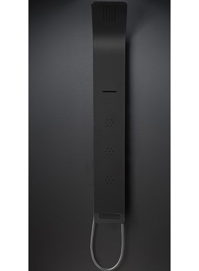 ICOS SHOWER ASTREA - ΣΤΗΛΗ ΝΤΟΥΣ-ΥΔΡΟΜΑΣΑΖ 4 ΕΞΟΔΩΝ,ΜΑΥΡΟ ΜΑΤ