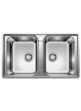 BLANCO LEMIS 8-IF (86X50) 523039 - ΝΕΡΟΧΥΤΗΣ INOX ΛΕΙΟΣ ΕΝΘΕΤΟΣ