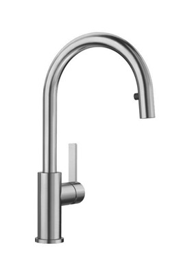 BLANCO CANDOR-S 523121 STAINLESS STEEL - ΜΠΑΤΑΡΙΑ ΚΟΥΖΙΝΑΣ ΜΕ ΝΤΟΥΣ MADE IN GERMANY