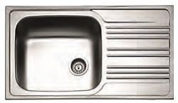 FORTINOX VALLEY 25185-110 (86x50) - ΝΕΡΟΧΥΤΗΣ INOX ΛΕΙΟΣ ΕΝΘΕΤΟΣ