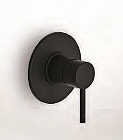 EURORAMA TONDA 145055-400 ΜΑΥΡΟ ΜΑΤ - ΜΙΚΤΗΣ ΕΝΤΟΙΧΙΣΜΟΥ 1 ΕΞΟΔΟΥ ΝΕΡΟΥ