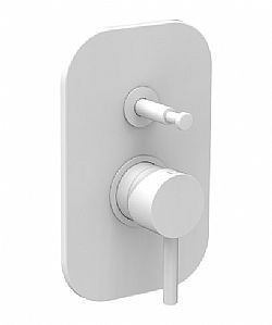 LA TORRE NEW TECH 12050R-300 ΛΕΥΚΟ ΜΑΤ - ΜΙΚΤΗΣ ΕΝΤΟΙΧΙΣΜΟΥ 2 ΕΞΟΔΩΝ ΝΕΡΟΥ