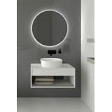 ΕΠΙΠΛΟ ΜΠΑΝΙΟΥ XMORPH 70X45X35cm ΑΠΟ ΑΔΙΑΒΡΟΧΟ WPC  ΣΕ ΜΑΤ ΧΡΩΜΑΤΑ ΛΑΚΑΣ