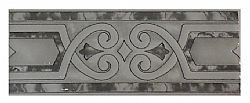 ΜΠΟΡΝΤΟΥΡΑ (LISTELLO) DORIS BRANCO 7,5X20 cm