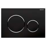 GEBERIT SIGMA 20 115.882.14.1 - ΜΑΥΡΟ ΜΑΤ/ΧΡΩΜΕ ΠΛΑΚΕΤΑ ΕΝΤΟΙΧΙΖΟΜΕΝΟΥ ΚΑΖΑΝΑΚΙΟΥ