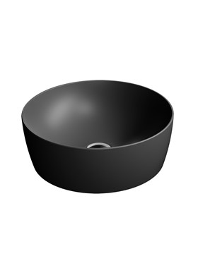 GSI SAND COLOR 9039-401 ARDESIA MATT - ΝΙΠΤΗΡΑΣ ΠΟΡΣΕΛΑΝΗΣ Φ40cm ΕΠΙΤΡΑΠΕΖΙΟΣ ΜΑΥΡΟ ΜΑΤ