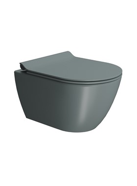 GSI PURA COLOR SWIRL 881600SC AGAVE MATT - ΛΕΚΑΝΗ ΚΡΕΜΑΣΤΗ (50cm) ME ΚΑΘΙΣΜΑ SLIM SOFT CLOSE