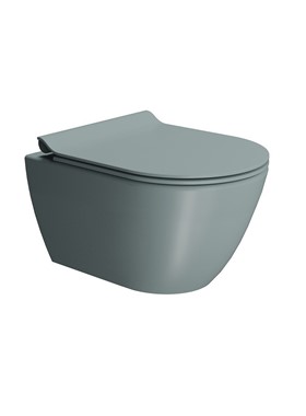 GSI PURA COLOR SWIRL 881600SC GHIACCIO MATT - ΛΕΚΑΝΗ ΚΡΕΜΑΣΤΗ (50cm) ME ΚΑΘΙΣΜΑ SLIM SOFT CLOSE