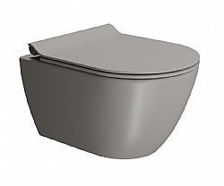 GSI PURA COLOR SWIRL 881600SC TORTORA MATT - ΛΕΚΑΝΗ ΚΡΕΜΑΣΤΗ (50cm) ME ΚΑΘΙΣΜΑ SLIM SOFT CLOSE