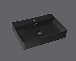 ΝΙΠΤΗΡΑΣ ΠΟΡΣΕΛΑΝΗΣ 59Χ43Χ12,5cm BLACK MATT / ΜΑΥΡΟΣ ΜΑΤ