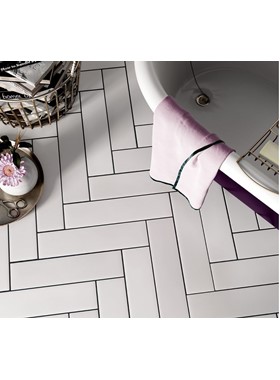 STROMBOLI WHITE PLUME 9.2X36.8 - ΜΑΤ ΛΕΥΚΟ ΓΡΑΝΙΤΟΠΛΑΚΑΚΙ 25889