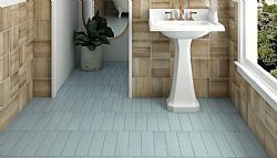 STROMBOLI BAHIA BLUE 9.2X36.8 - ΜΑΤ ΓΑΛΑΖΙΟ ΠΟΡΣΕΛΑΝΑΤΟ ΠΛΑΚΑΚΙ 25894