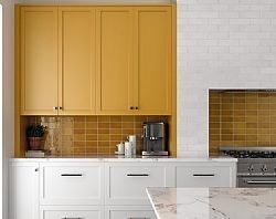 VILLAGE TUSCANY GOLD 6.5X13.2cm - ΚΕΡΑΜΙΚΟ ΠΛΑΚΑΚΙ ΓΥΑΛΙΣΤΕΡΟ ΤΟΥΒΛΑΚΙ 25574