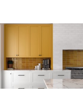 VILLAGE TUSCANY GOLD 6.5X13.2cm - ΠΛΑΚΑΚΙ ΓΥΑΛΙΣΤΕΡΟ ΤΟΥΒΛΑΚΙ 25574