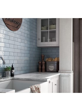 VILLAGE CLOUD 6.5X20cm - ΚΕΡΑΜΙΚΑ ΠΛΑΚΑΚΙΑ ΓΥΑΛΙΣΤΕΡΑ ΤΟΥΒΛΑΚΙΑ 25639