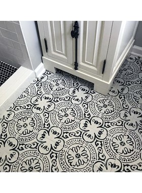 SL 20Χ20 - ΑΣΠΡΟΜΑΥΡΑ ΠΛΑΚΑΚΙΑ ΣΕ ΓΕΩΜΕΤΡΙΚΟ ΣΧΕΔΙΟ