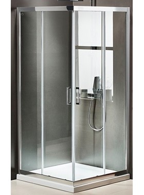 ΚΑΜΠΙΝΑ ΤΕΤΡΑΓΩΝΗ AXIS CX80C (80X80 CM) - ΔΙΑΦΑΝΟ ΚΡΥΣΤΑΛΛΟ ΚΑΤΑ ΤΩΝ ΑΛΑΤΩΝ