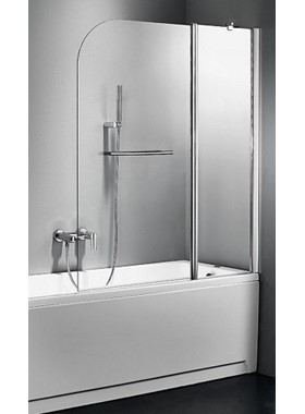 ΠΑΝΕΛ ΜΠΑΝΙΕΡΑΣ ΔΙΠΤΥΧΟ AXIS XG1200T (120 CM) ΔΙΑΦΑΝΟ ΚΡΥΣΤΑΛΛΟ