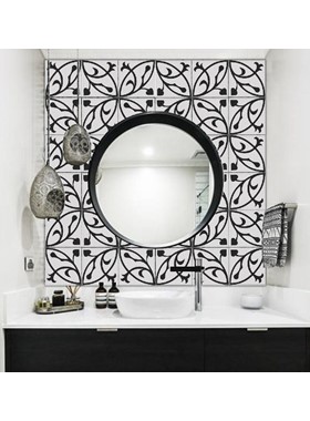 CRC 20Χ20 - ΑΣΠΡΟΜΑΥΡΑ ΠΛΑΚΑΚΙΑ ΣΕ ΓΕΩΜΕΤΡΙΚΟ ΣΧΕΔΙΟ