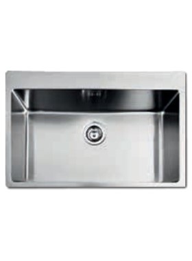 FORTINOX SQUADRO 29075 (76x50.5) - ΝΕΡΟΧΥΤΗΣ INOX ΛΕΙΟΣ ΕΝΘΕΤΟΣ