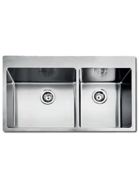 FORTINOX SQUADRO 29285 (86x50.5) - ΝΕΡΟΧΥΤΗΣ INOX ΛΕΙΟΣ ΕΝΘΕΤΟΣ