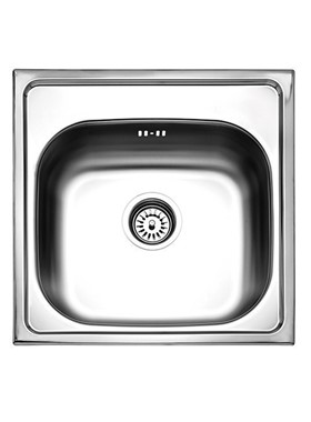 FORTINOX VALLEY 25050 (50x50) - ΝΕΡΟΧΥΤΗΣ INOX ΛΕΙΟΣ ΕΝΘΕΤΟΣ