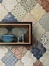 RIGHATO PATCHWORK 45X45cm - ΧΡΩΜΑΤΙΣΤΑ ΚΕΡΑΜΙΚΑ ΠΛΑΚΑΚΙΑ ΜΠΑΝΙΟΥ