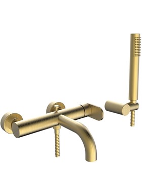 ARMANDO VICARIO SLIM 500100-201 - ΜΠΑΤΑΡΙΑ ΛΟΥΤΡΟΥ BRUSHED GOLD