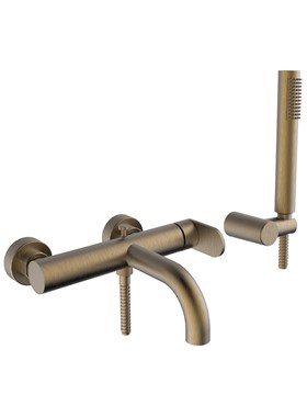 ARMANDO VICARIO SLIM 500100-221 - ΜΠΑΤΑΡΙΑ ΛΟΥΤΡΟΥ BRONZE (ANTIQUE BRASS)