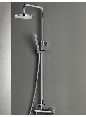 ARMANDO VICARIO INDUSTRIAL 512065-100 - ΣΤΗΛΗ ΝΤΟΥΣ 2 ΕΞΟΔΩΝ ΧΡΩΜΕ (ΥΨΟΣ 83-144εκ)