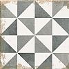 ANT.TRIANGOLO 33Χ33 - ΑΣΠΡΟΜΑΥΡΑ ΓΡΑΝΙΤΟΠΛΑΚΑΚΙΑ RUSTIC VINTAGE PATCHWORK 