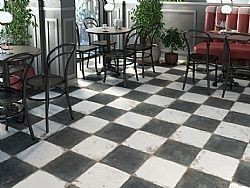 ANT.BLACK & WHITE 33Χ33 - ΛΕΥΚΑ ΚΑΙ ΜΑΥΡΑ RUSTIC ΠΛΑΚΑΚΙΑ