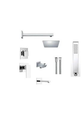 PAINI DAX-3 EXITS MADE IN ITALY - SET ΕΝΤΟΙΧΙΣΜΟΥ 3 ΕΞΟΔΩΝ ΝΕΡΟΥ (ΝΤΟΥΣ ΧΕΙΡΟΣ, ΟΡΟΦΗΣ ΚΑΙ ΡΟΥΞΟΥΝΙ)