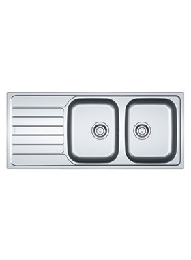 FRANKE SPARK SKX 621 (116X50) - ΝΕΡΟΧΥΤΗΣ ΛΕΙΟΣ INOX ΕΝΘΕΤΟΣ ΑΝΤΙΣΤΡΕΦΟΜΕΝΟΣ