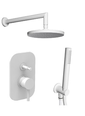 LA TORRE NEW TECH WHITE ITALY - SET ΕΝΤΟΙΧΙΣΜΟΥ ΛΕΥΚΟ , 2 ΕΞΟΔΩΝ ΝΕΡΟΥ