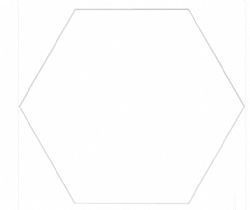 HEXA WHITE 25X22 - ΛΕΥΚΑ ΜΑΤ ΕΞΑΓΩΝΑ ΓΡΑΝΙΤΟΠΛΑΚΑΚΙΑ