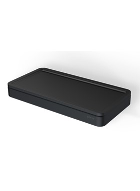 GEESA FRAME 8804-400 ΣΠΟΓΓΟΘΗΚΗ-ΕΤΑΖΕΡΑ 21cm ΜΑΥΡΟ ΜΑΤ