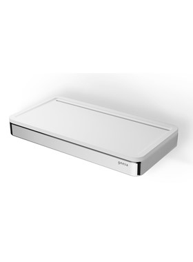 GEESA FRAME 8804-300 ΣΠΟΓΓΟΘΗΚΗ-ΕΤΑΖΕΡΑ 21cm ΧΡΩΜΕ/ΛΕΥΚΟ ΜΑΤ