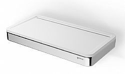 GEESA FRAME 8804-300 ΣΠΟΓΓΟΘΗΚΗ-ΕΤΑΖΕΡΑ 21cm ΧΡΩΜΕ/ΛΕΥΚΟ ΜΑΤ