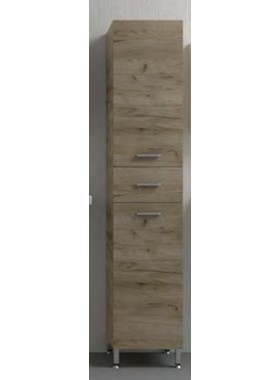 ΣΤΗΛΗ ΜΠΑΝΙΟΥ ΔΑΠΕΔΟΥ 925533 Υ176xΜ35xΠ35cm ΣΕ ΑΠΟΧΡΩΣΕΙΣ ΞΥΛΟΥ