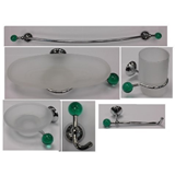 ΣΕΤ ΑΞΕΣΟΥΑΡ ΜΠΑΝΙΟΥ CAPANNOLI ECHO ΧΡΩΜΕ-ΠΡΑΣΙΝΟ