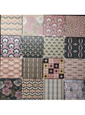 I.SUM. 25X25 - ΓΡΑΝΙΤΟΠΛΑΚΑΚΙ VINTAGE ΜΕ ΠΟΙΚΙΛΙΑ ΣΧΕΔΙΩΝ