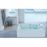 ACRILAN TANGO SPA 185X120 2 ΑΤΟΜΩΝ ME ΣΥΣΤΗΜΑ HYDRO (ΛΕΥΚΟ ΓΥΑΛΙΣΤΕΡΟ)