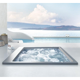 ACRILAN PRINCESS 165x165x72cm 2 ΑΤΟΜΩΝ - SPA ΣΥΣΤΗΜΑ HYDRO (ΛΕΥΚΟ ΓΥΑΛΙΣΤΕΡΟ)