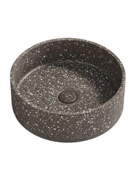 I. GREY  - ΝΙΠΤΗΡΑΣ ΕΠΙΤΡΑΠΕΖΙΟΣ ΓΚΡΙ ΠΟΡΣΕΛΑΝΗΣ ΟΨΗΣ ΜΩΣΑΙΚΟΥ 39X39X12cm