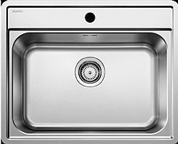 BLANCO LEMIS 6-IF (61,5X50) 525108 - ΝΕΡΟΧΥΤΗΣ INOX ΛΕΙΟΣ ΕΝΘΕΤΟΣ