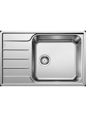 BLANCO LEMIS XL 6 S-IF COMPACT (78X50) 525111 - ΝΕΡΟΧΥΤΗΣ INOX ΛΕΙΟΣ ΕΝΘΕΤΟΣ ΑΝΤΙΣΤΡΕΦΟΜΕΝΟΣ